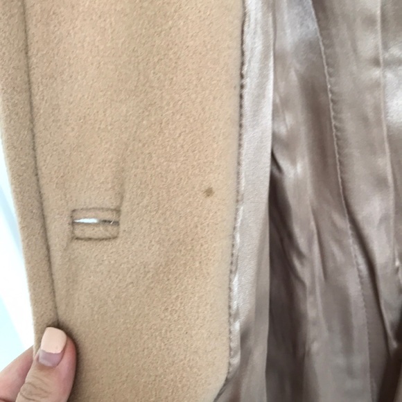 MaxMara Tan Wool Coat - Picture 4 of 5
